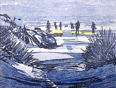Beachcombers on Camber Sands